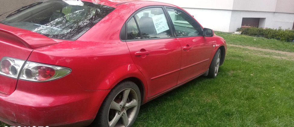 Mazda 6 cena 7000 przebieg: 286000, rok produkcji 2004 z Grodków małe 172